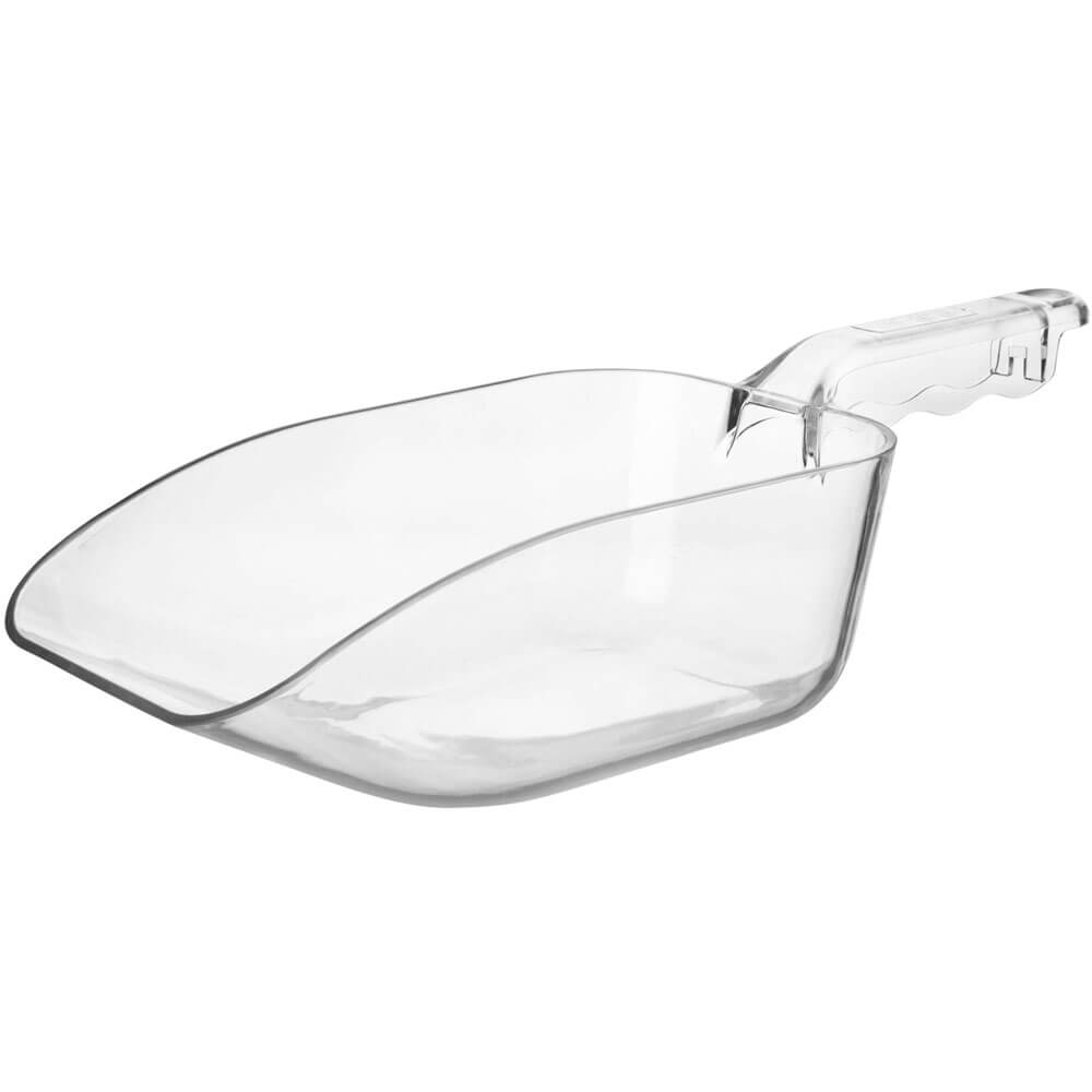 Ice scoop, polycarbonate transparent - 0,8l