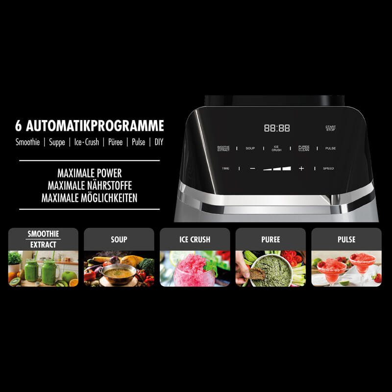Design Multi-Power Blender Mix & Soup 2000 W - Gastroback