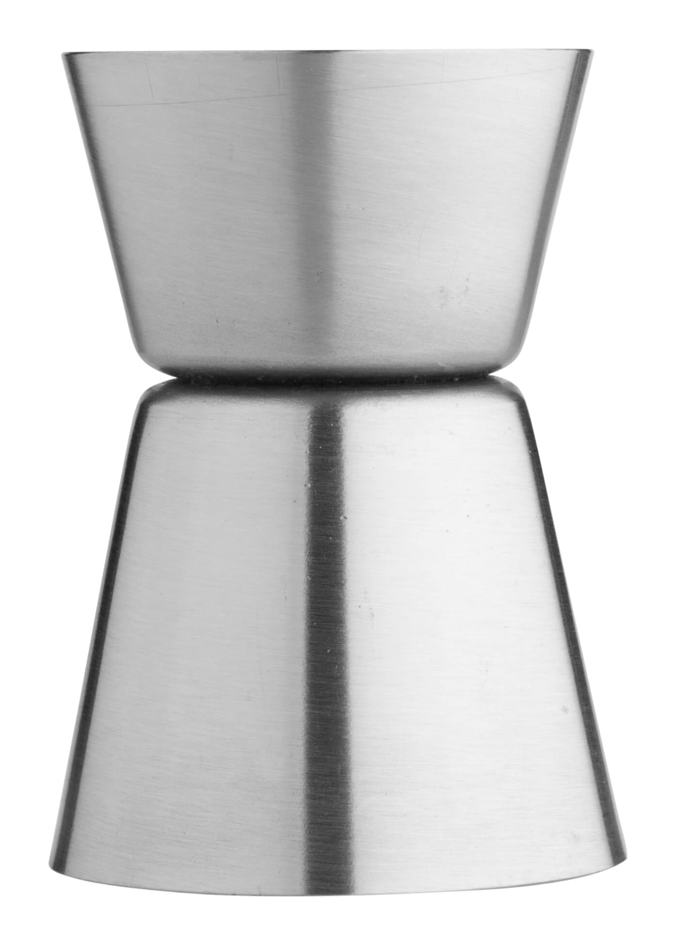 Double jigger, brushed - stainless steel (15ml/30ml)