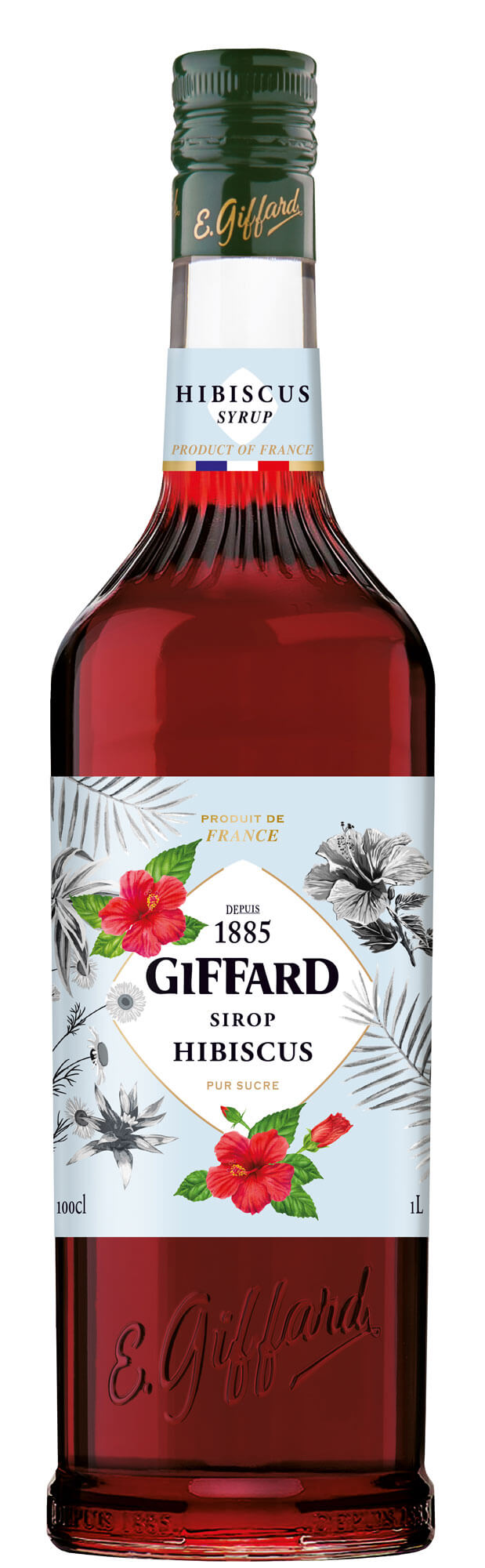 Hibiscus - Giffard Syrup (1,0l)