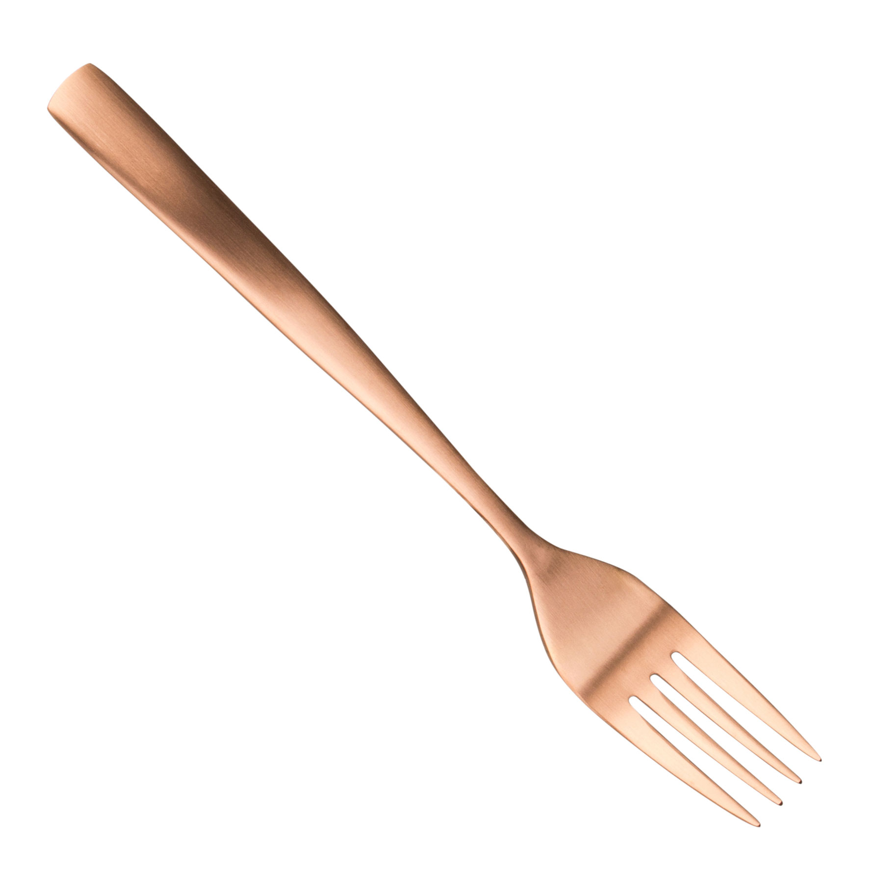 Cake forks Comas BCN - copper-colored (12 pcs.)