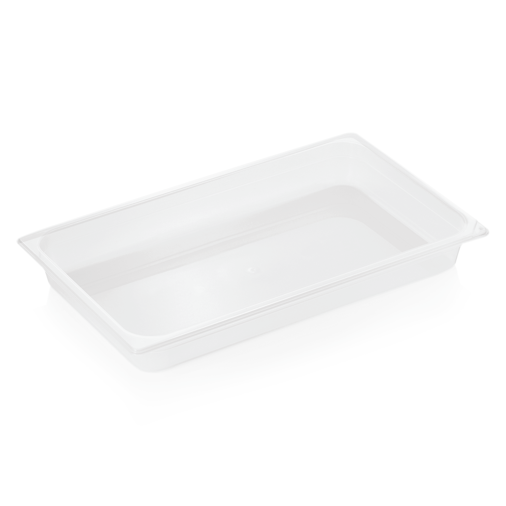 GN 1/1 container with scale, polypropylene - H 6,5cm (GN 89 series)