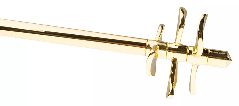 Lux Swizzle Stick, golden, Uberbartools - 40cm Lux Swizzle Stick, golden, Uberbartools - 40cm