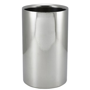 Wine Cooler, stainless steel polished - 12x20cm