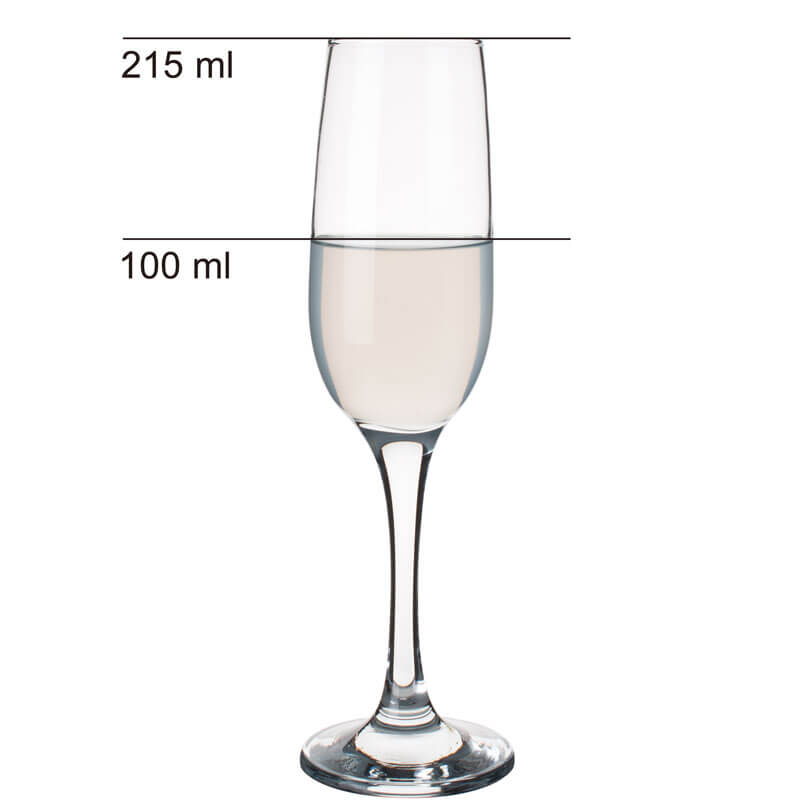 Champagne flute Fame, LAV - 215ml (6 pcs.) Champagne flute Fame, LAV - 215ml (6 pcs.)