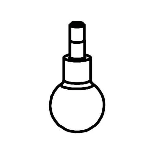 Spherical agitator (tool) - Santos #54 (54201) Spherical agitator (tool) - Santos #54 (54201)