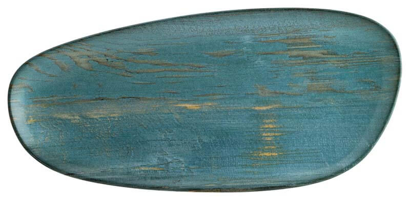 Bonna Madera Mint Vago Plate 36cm blue - 12 pcs.
