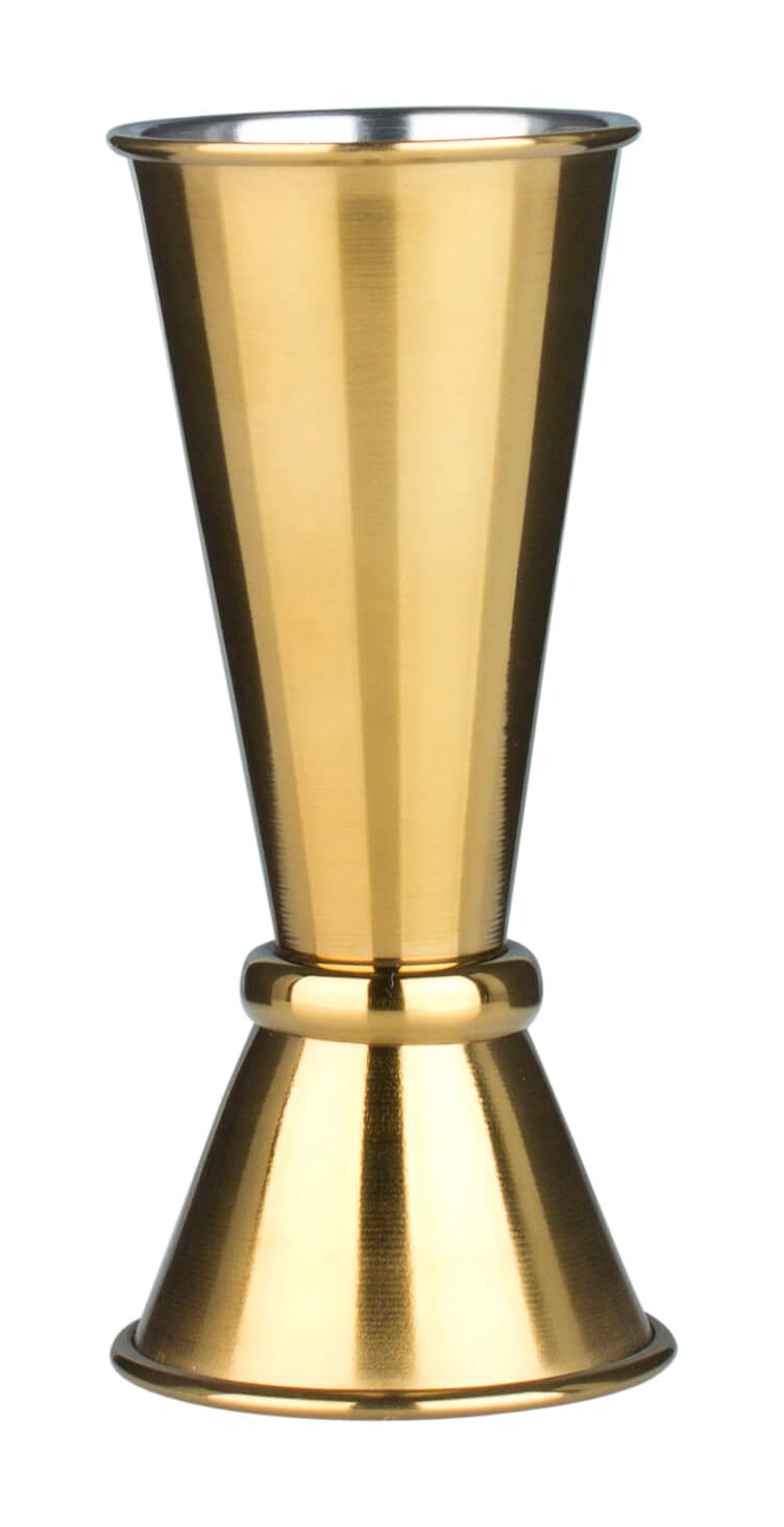 Jigger Japanese Style golden, Prime Bar - 20/40ml - irregular