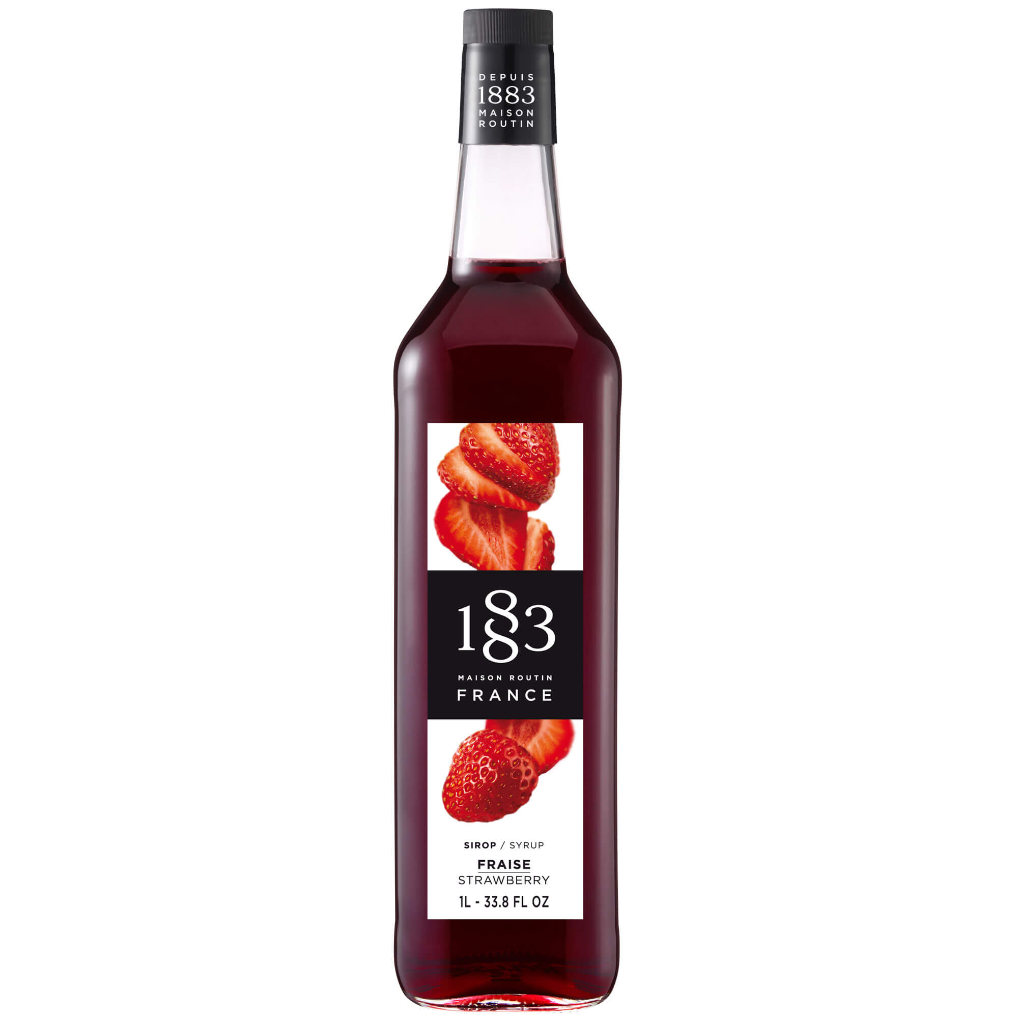 Strawberry - Maison Routin 1883 syrup (1,0l)