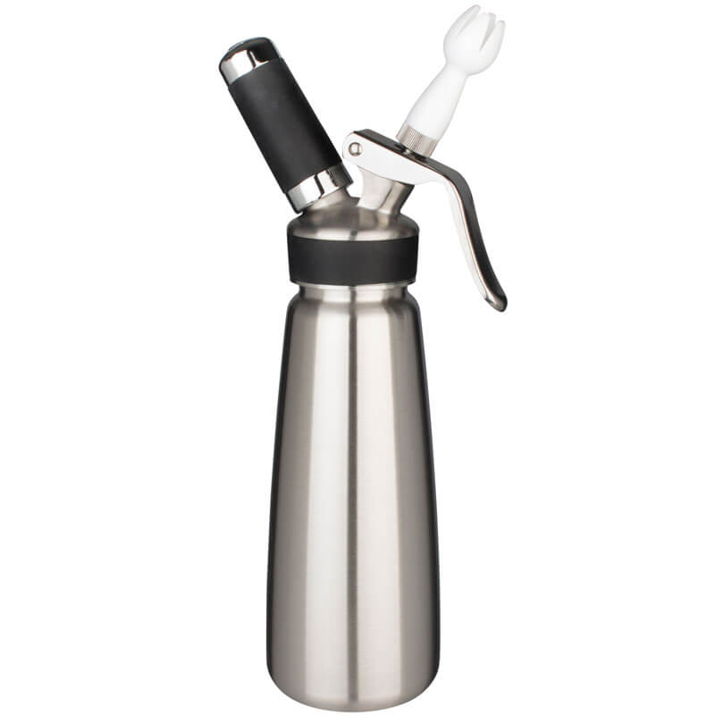 Cream siphon / whipper Mosa, stainless steel brushed - 500ml