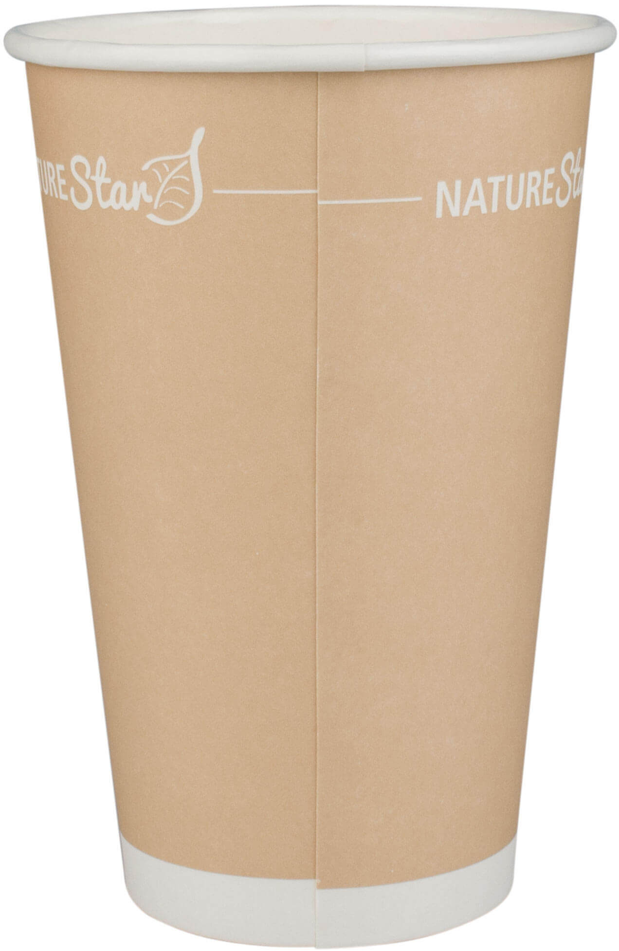 Coffee cups paper, brown - 400ml (1000 pcs.)