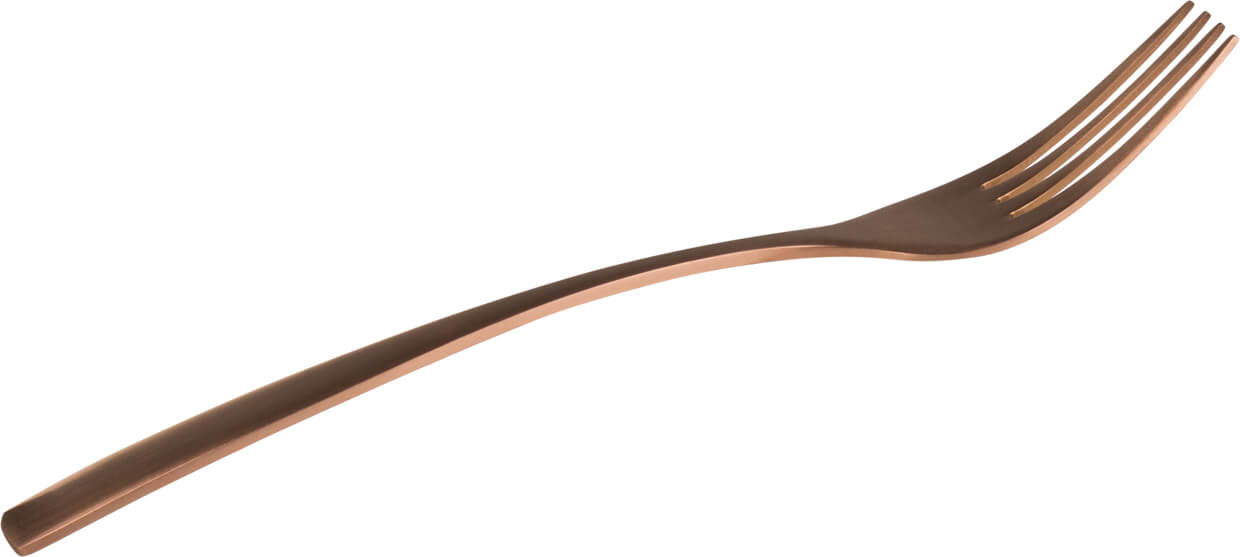 Table forks Comas BCN - copper-colored (12 pcs.)