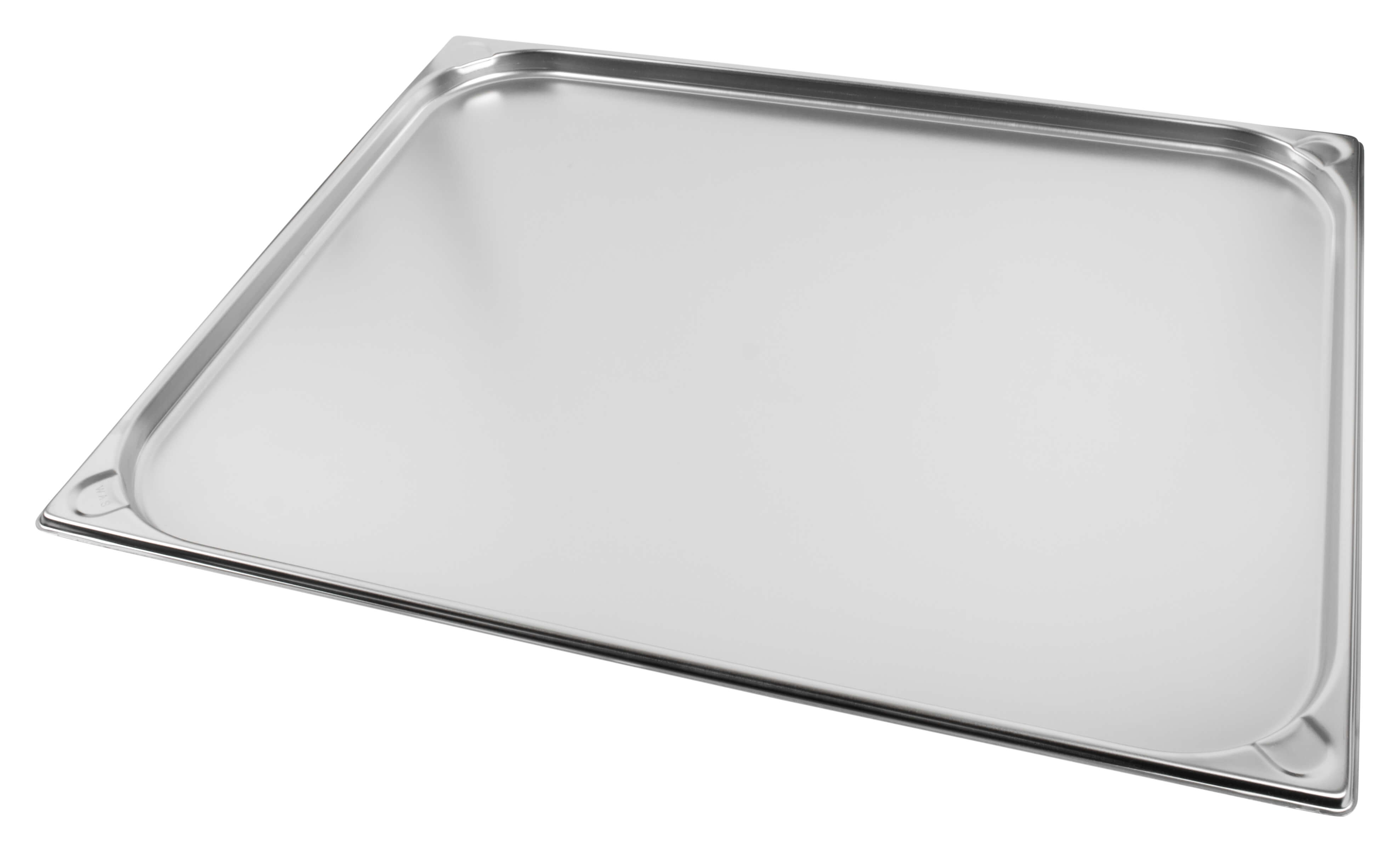 Gastronomy-standard tray 20mm depth - stainless steel (GN 2/1)