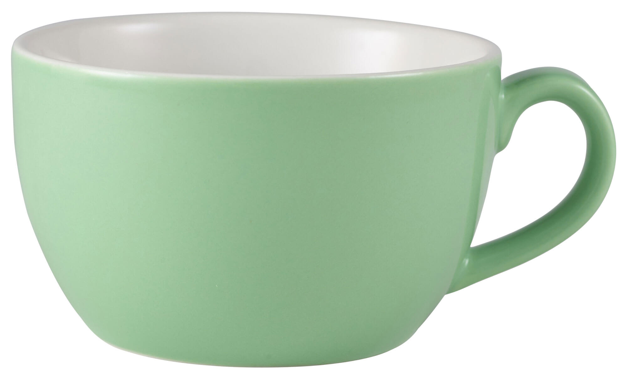 Cappuccino cup green - 250ml (6 pcs.)