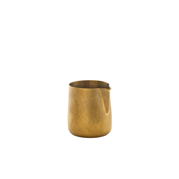 Milk jug / cream jug, stainless steel, vintage gold-colored - 150ml (12 pcs.) Milk jug / cream jug, stainless steel, vintage gold-colored - 150ml (12 pcs.)