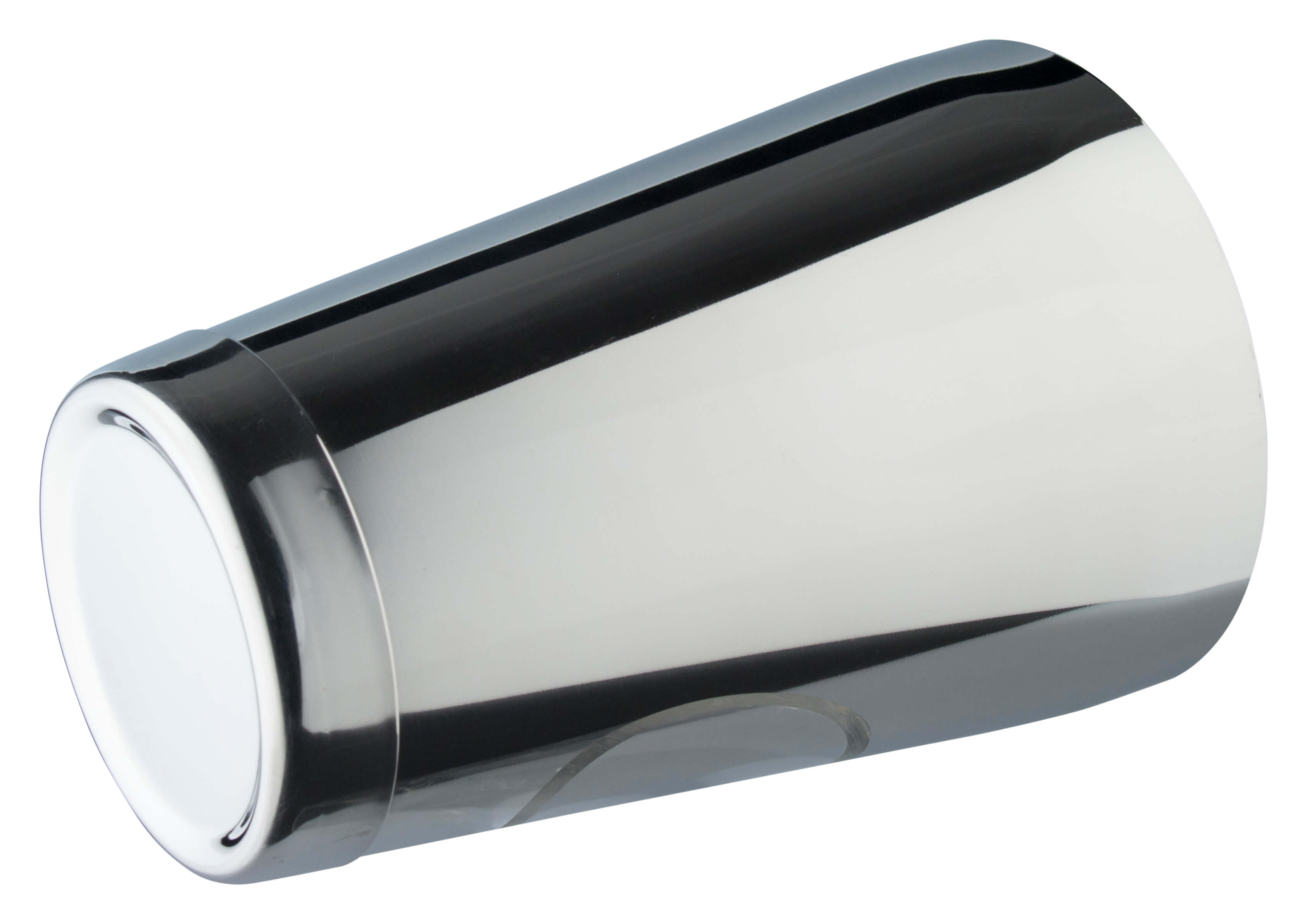 Speedshaker, bottom cap - stainless steel, polished (530ml)