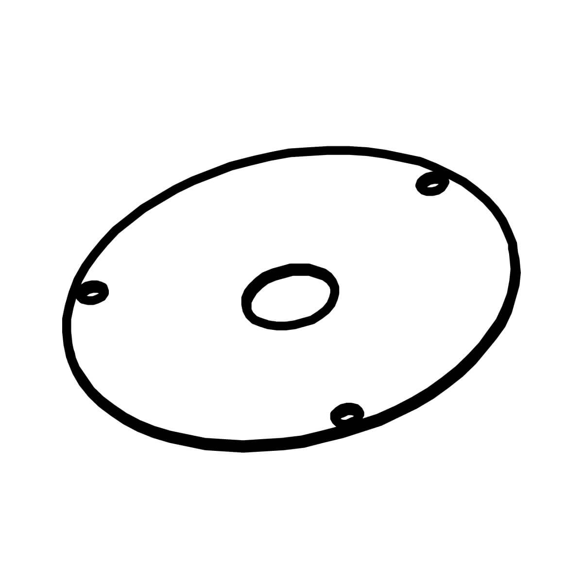 Friction plate - Santos #10 (10504)