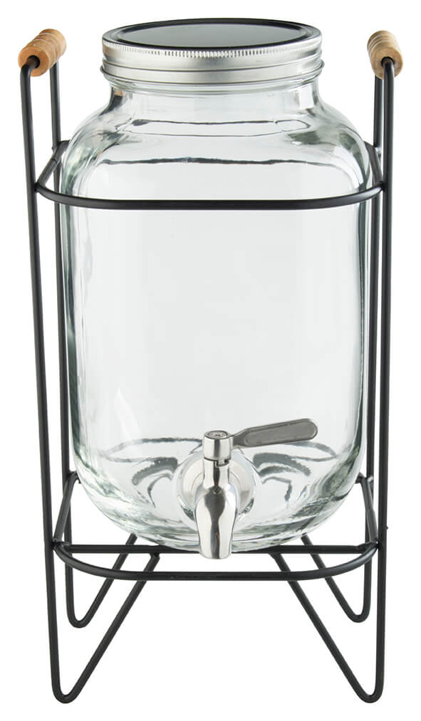 Glass dispenser with mount, Prime Bar - 4l