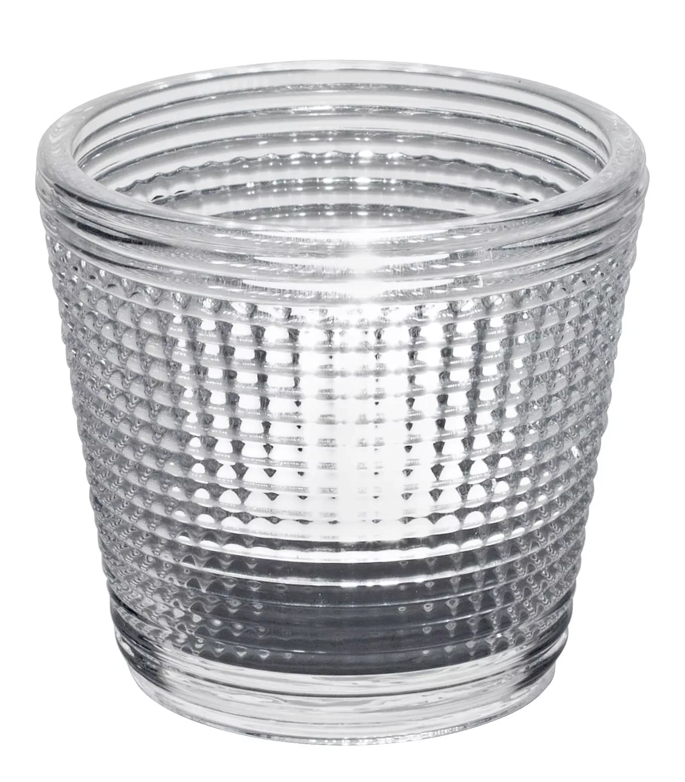 Tealight holder, tapered - transparent Tealight holder, tapered - transparent