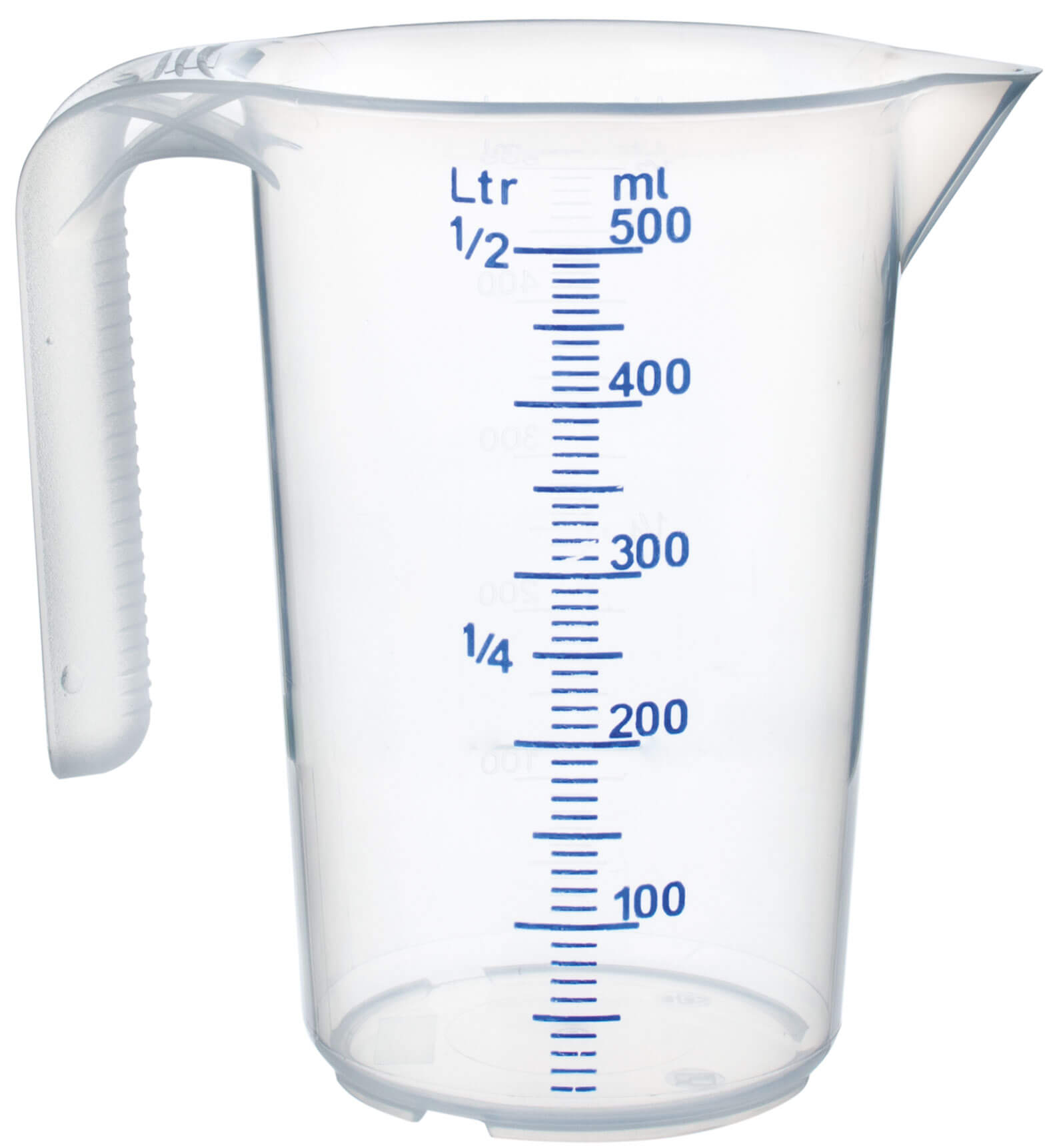 Measuring cup, stackable, PP - scale up to 500ml