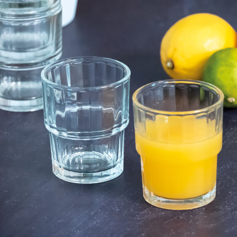 Stackable tumbler Lyon Optique, Bormioli Rocco - 205ml (12 pcs.)