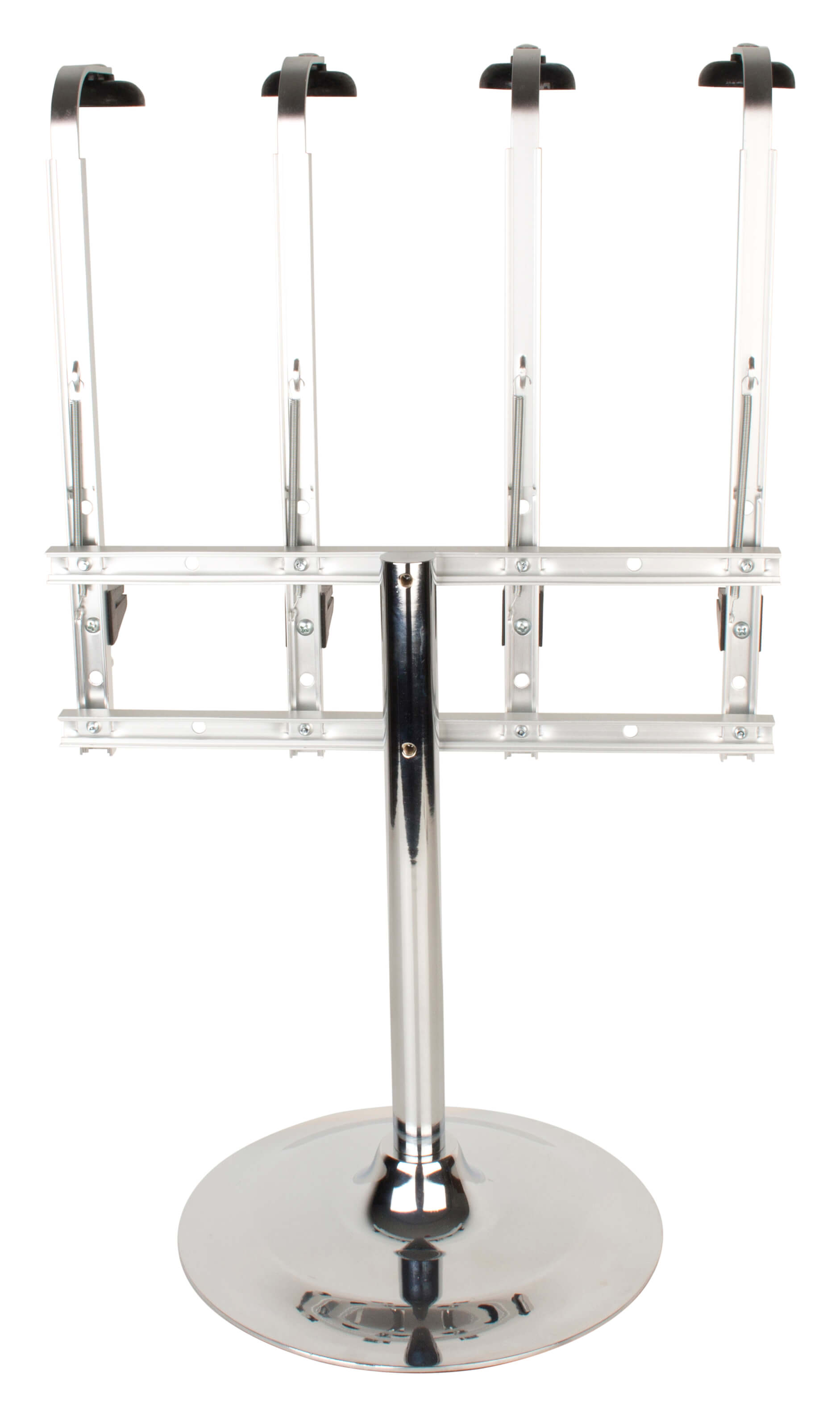 Portable 4 bottle stand, heavy base (0,7l-1,0l)