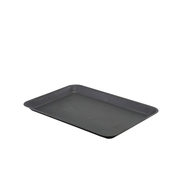 Tray, black vintage steel - 31,5x21,5cm