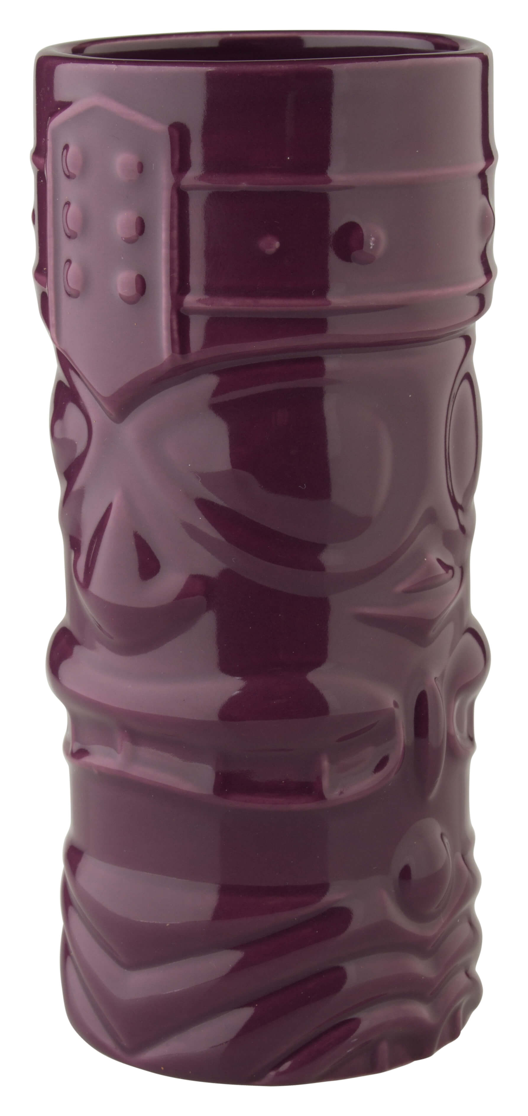 Tiki Mug Face, purple - 400ml