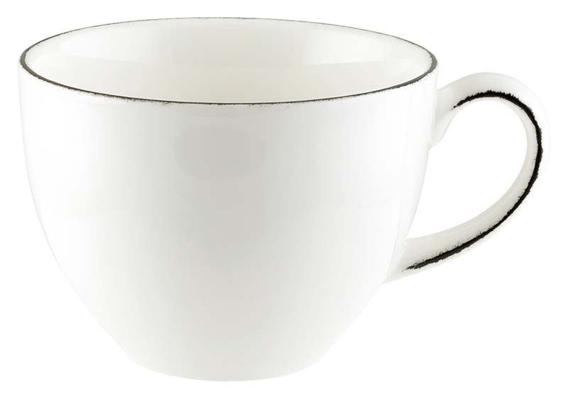 Bonna Retro Black Rita Cup 23cl cream - 6 pcs. Bonna Retro Black Rita Cup 23cl cream - 6 pcs.
