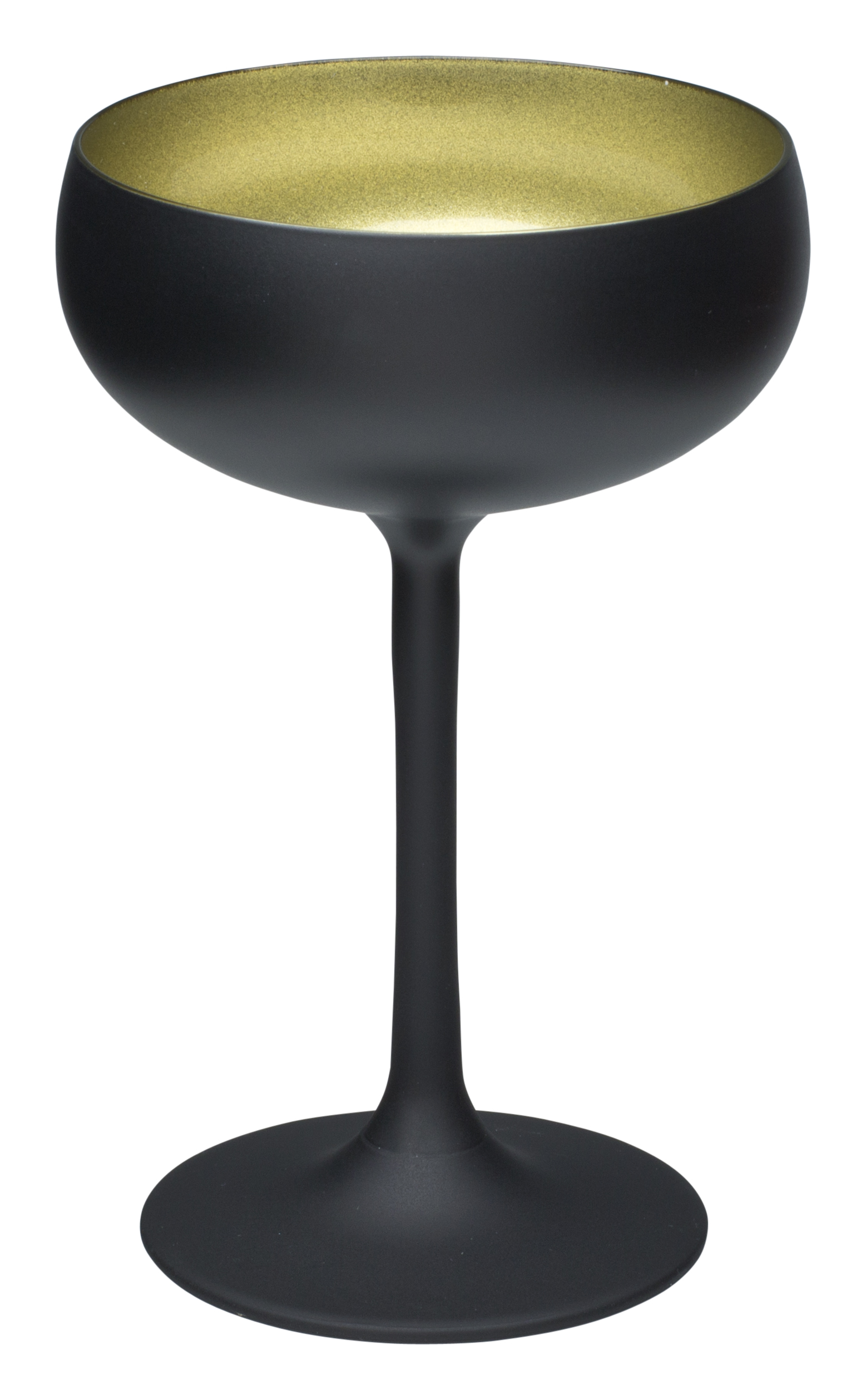 Cocktail Cup, matt black/gold, Elements Stölzle - 230ml