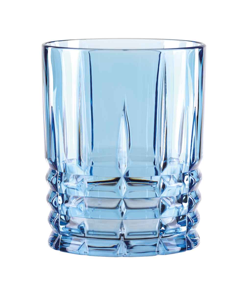 Whisky tumbler Highland Straight aqua, Nachtmann - 345ml (1 pc. + gift box)