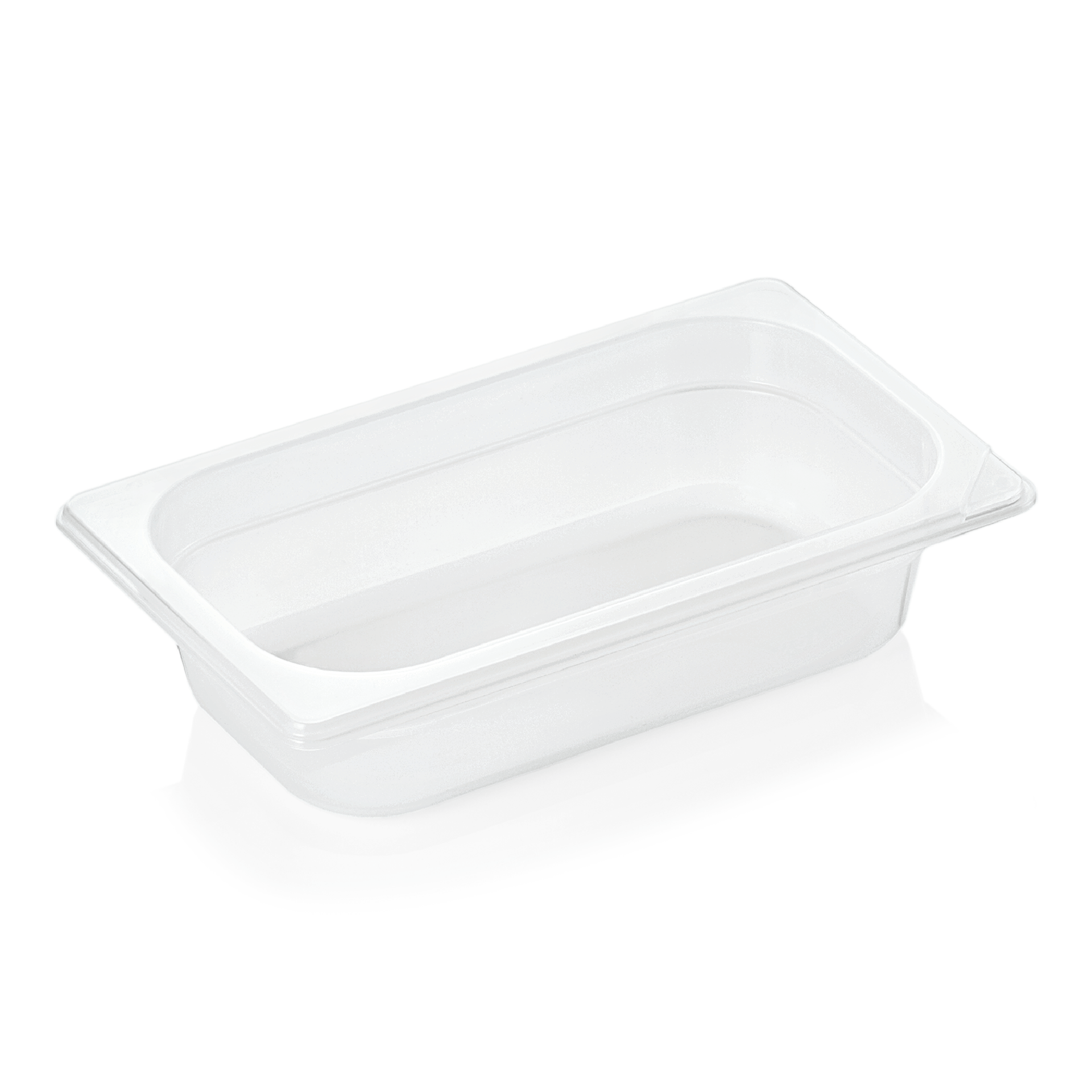 GN 1/4 container with scale, with lid, polypropylene - H 6,5cm (GN 89 series) GN 1/4 container with scale, with lid, polypropylene - H 6,5cm (GN 89 series)