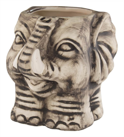 Tiki mug "elephant", matt finish - 350ml