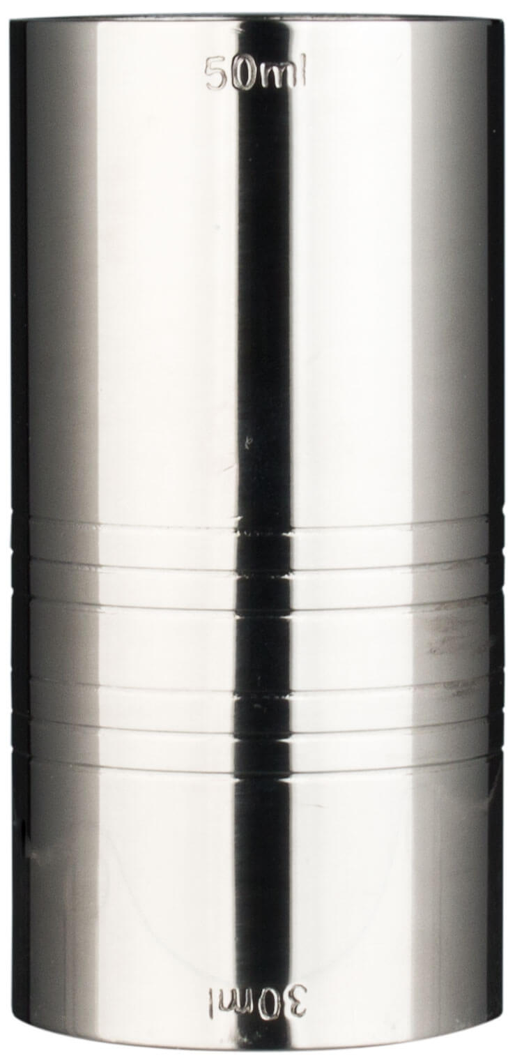 Jigger cylinder polished - stainless steel (30/50ml)
