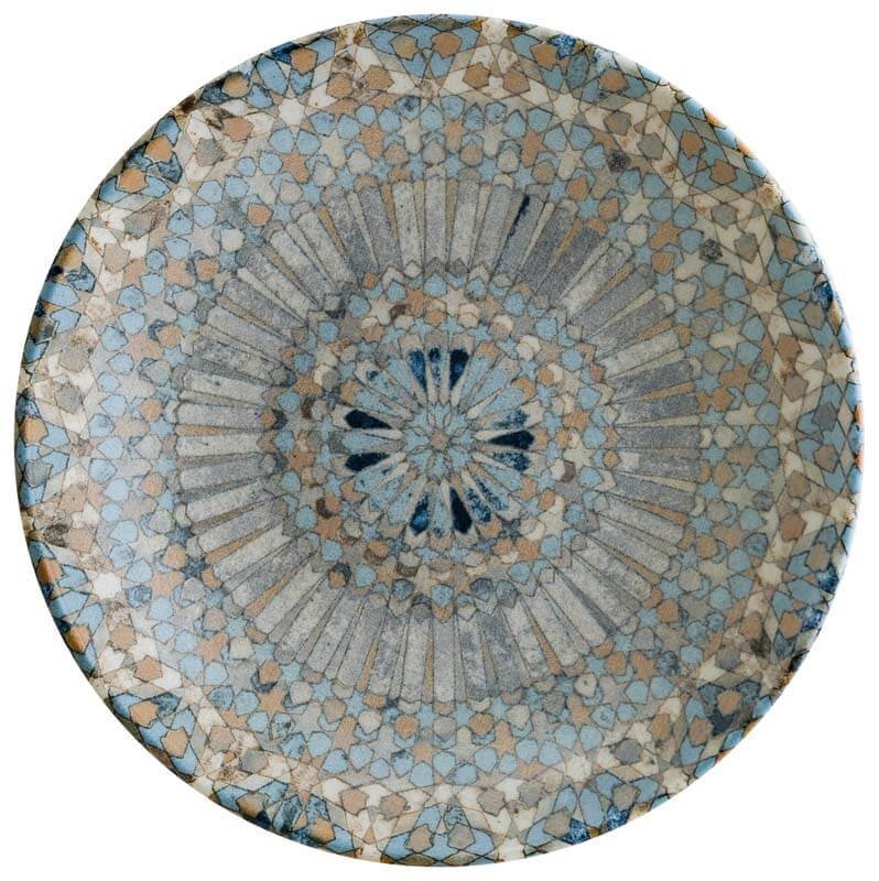 Bonna Luca Mosaic Bloom Deep plate 23cm multicoloured - 6 pcs.