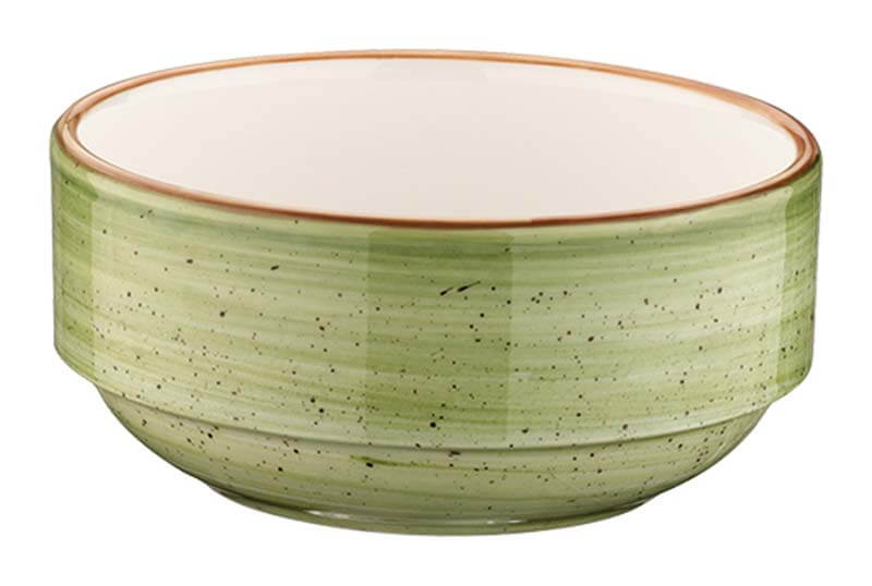 Bonna Aura Therapy Banquet Stackable bowl 6cm green - 24 pcs.