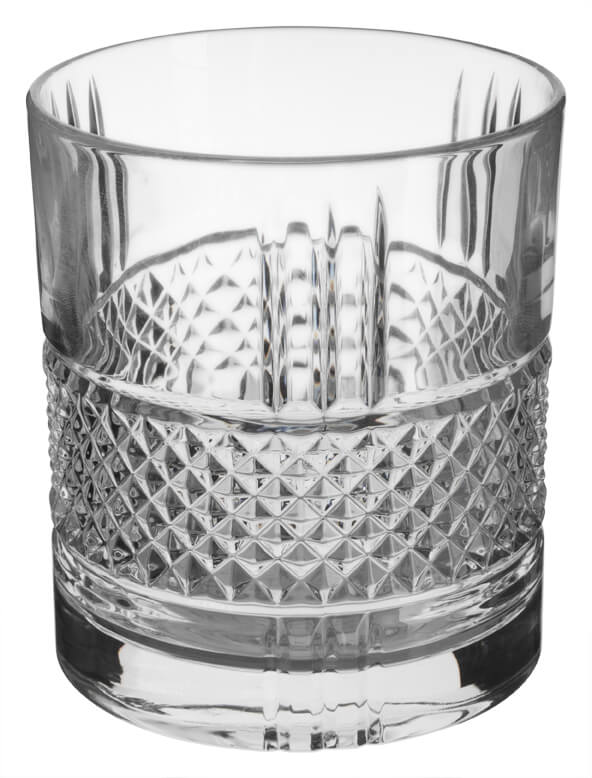 Double Old Fashioned Glass Jackie, RCR - 336ml (6 pcs.)