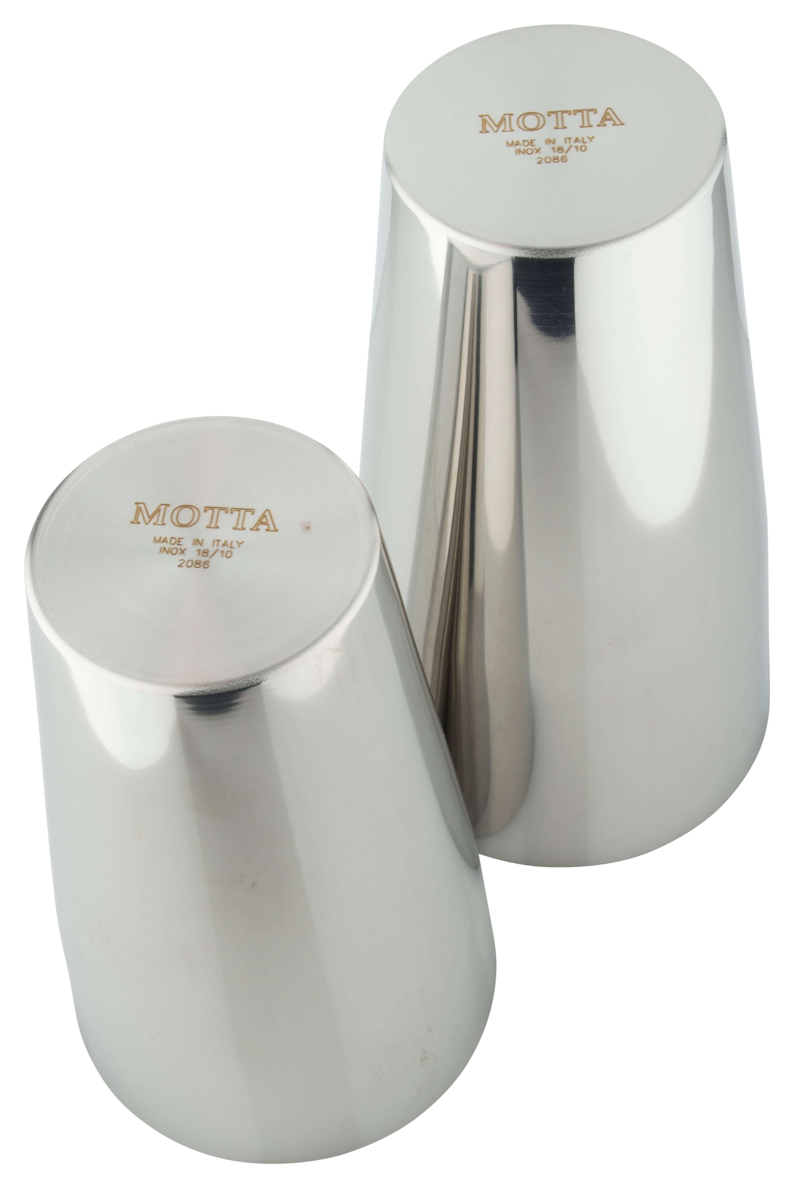Tin in Tin shaker, stainless steel, twopartide, Motta - 810ml