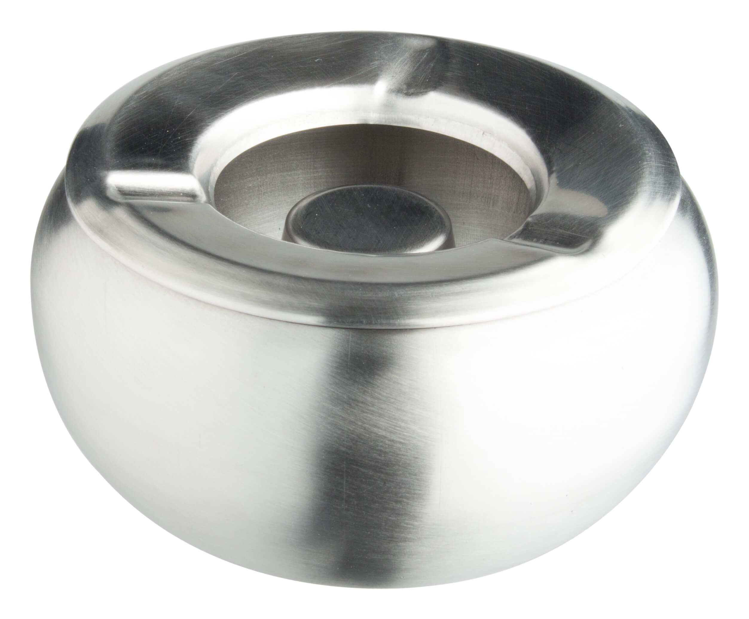 Wind ashtray Bowl, stainless steel (10cm)