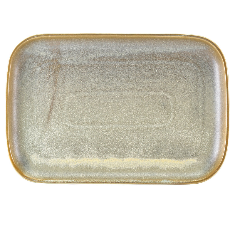 Rectangular plate Terra Matt Grey – 34,5 × 23,5 cm (6 pcs.)