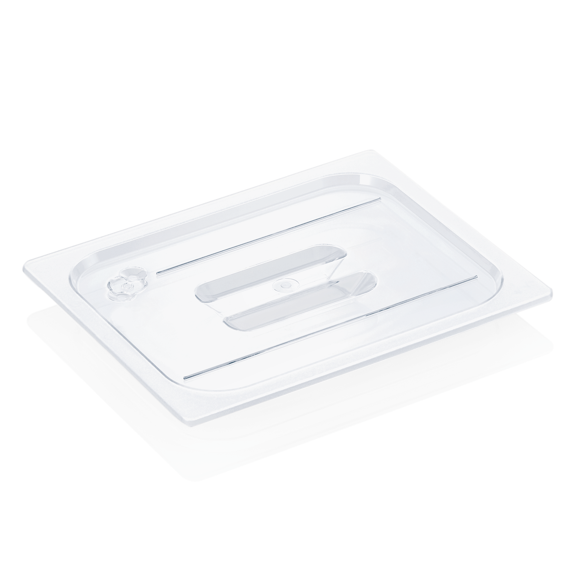 GN 1/2 lid, polycarbonate transparent (GN 94 series) GN 1/2 lid, polycarbonate transparent (GN 94 series)