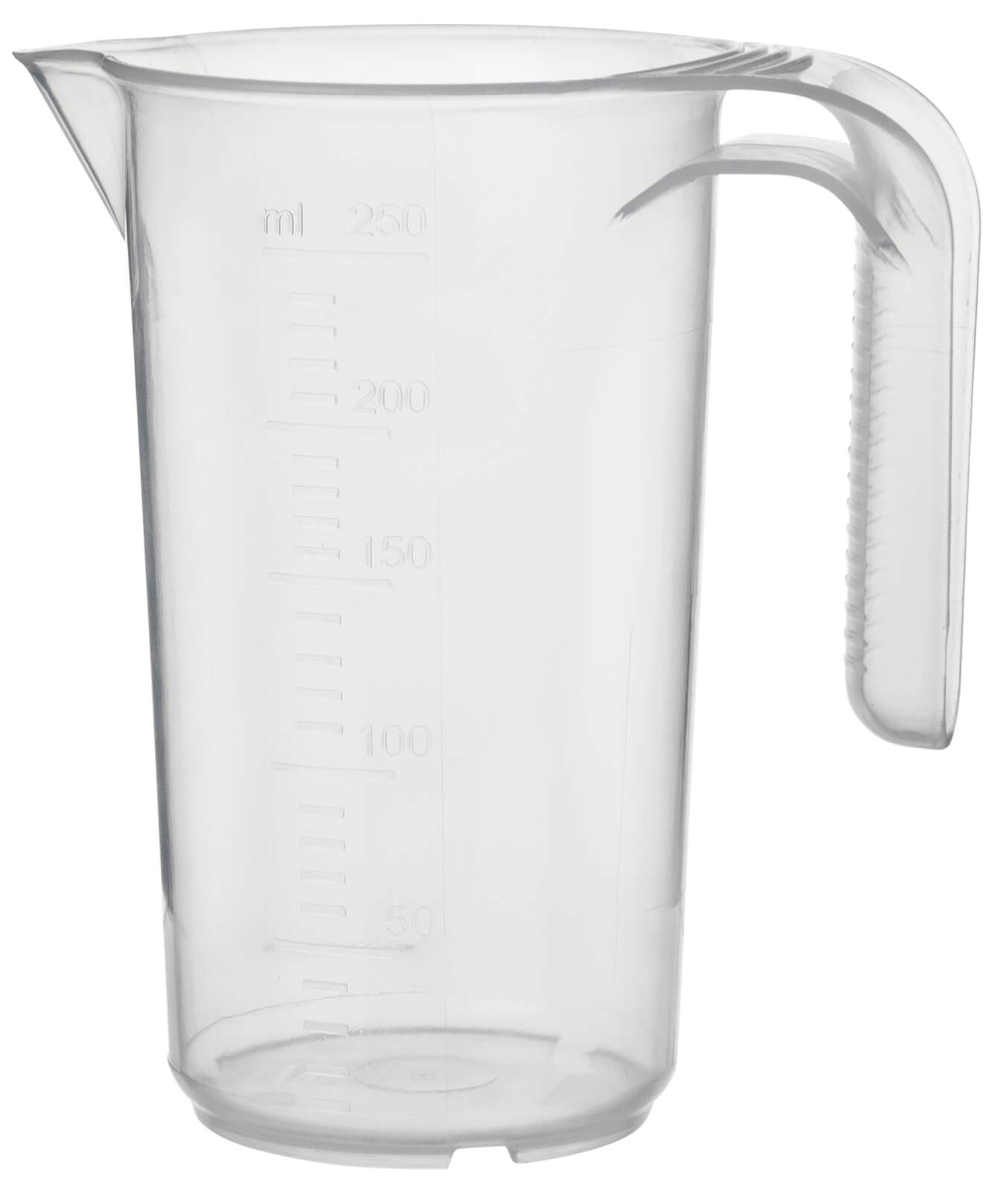 Measuring cup, stackable, PP - scale up to 250ml