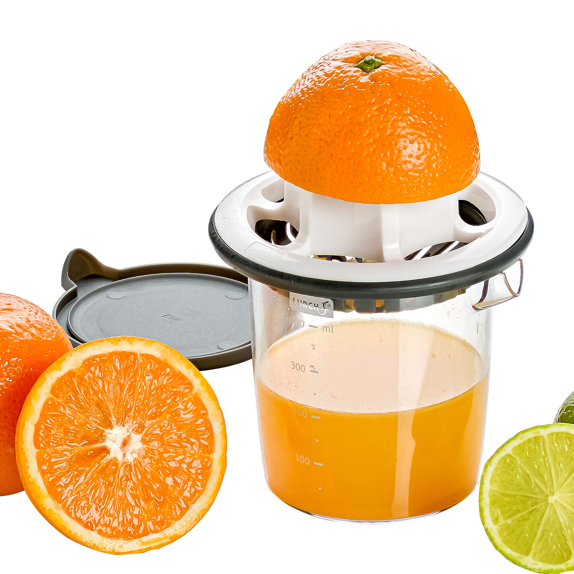 Citrus press Lurch, manual - with cup and lid