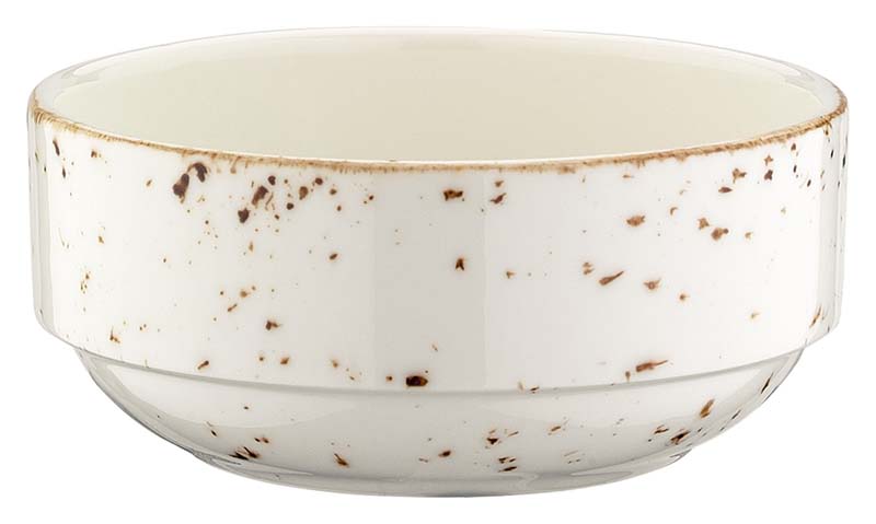 Bonna Grain Banquet Stackable bowl 12cm cream - 12 pcs.