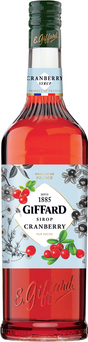 Cranberry - Giffard Syrup (1,0l)