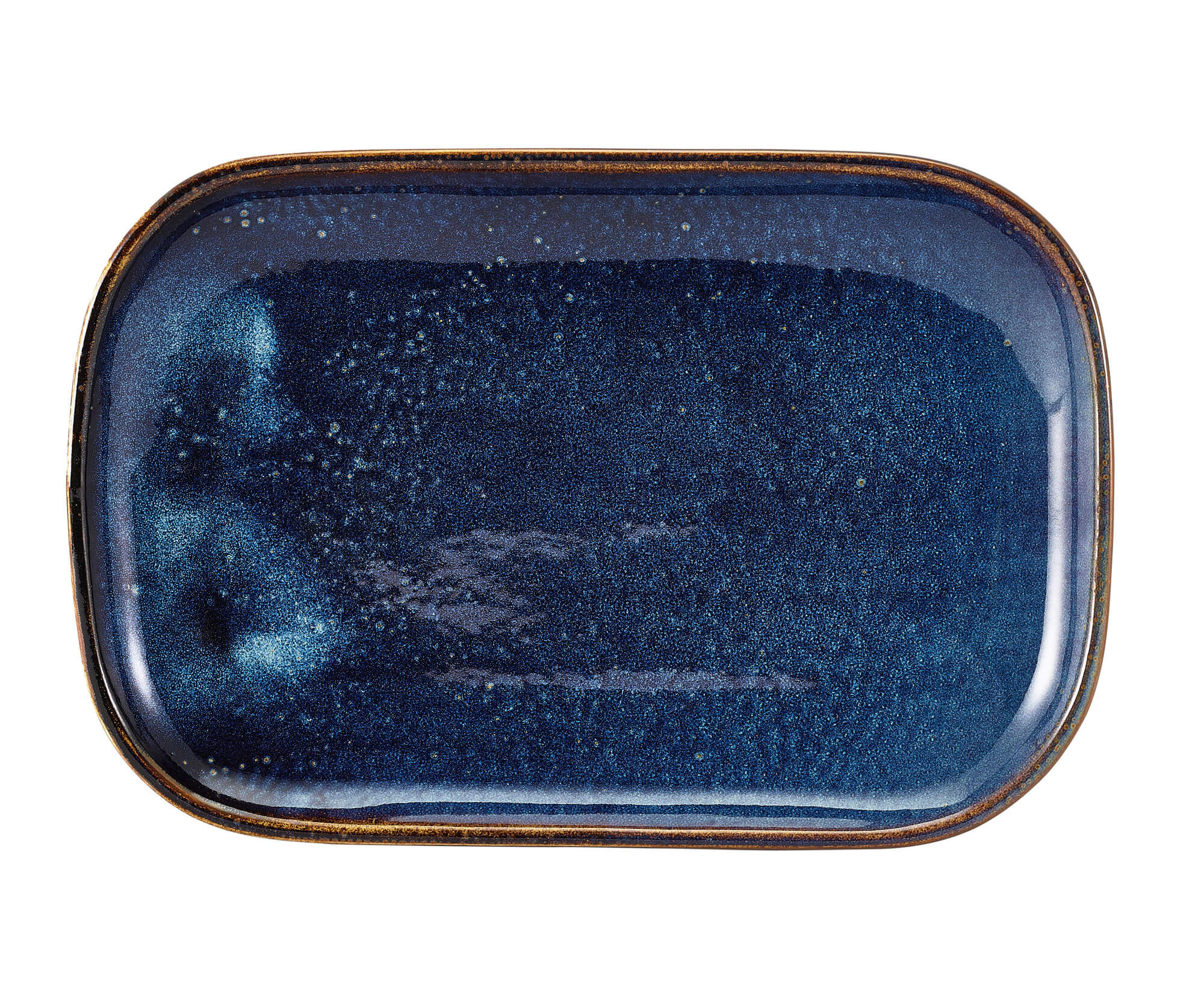 Rectangular Plate Terra Aqua Blue - 29x19,5cm (6 pcs.)