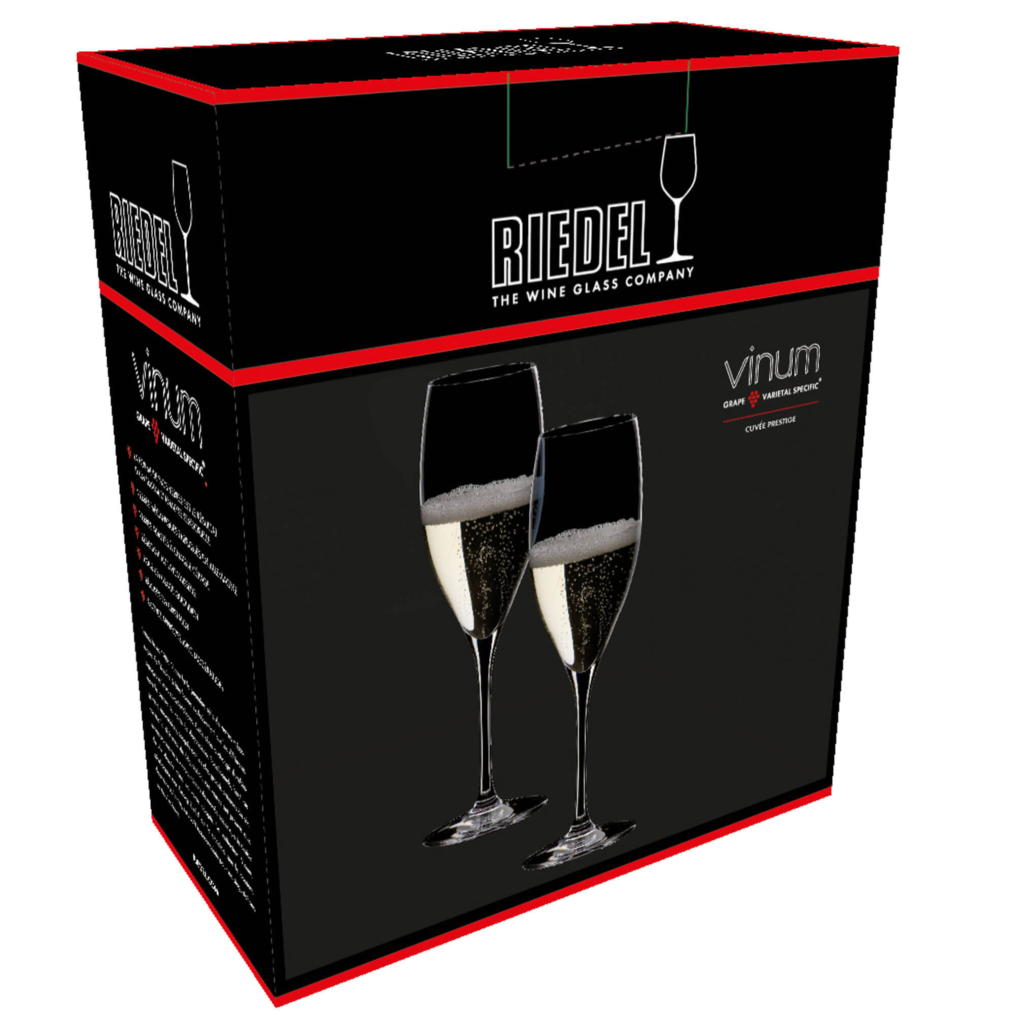 Cuvée Prestige glass Vinum, Riedel - 230ml (2 pcs.)