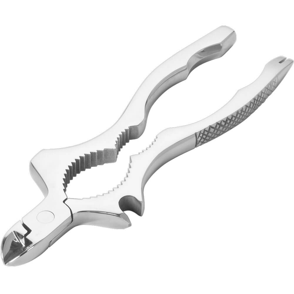 Bar tongs - stainless steel (18cm)