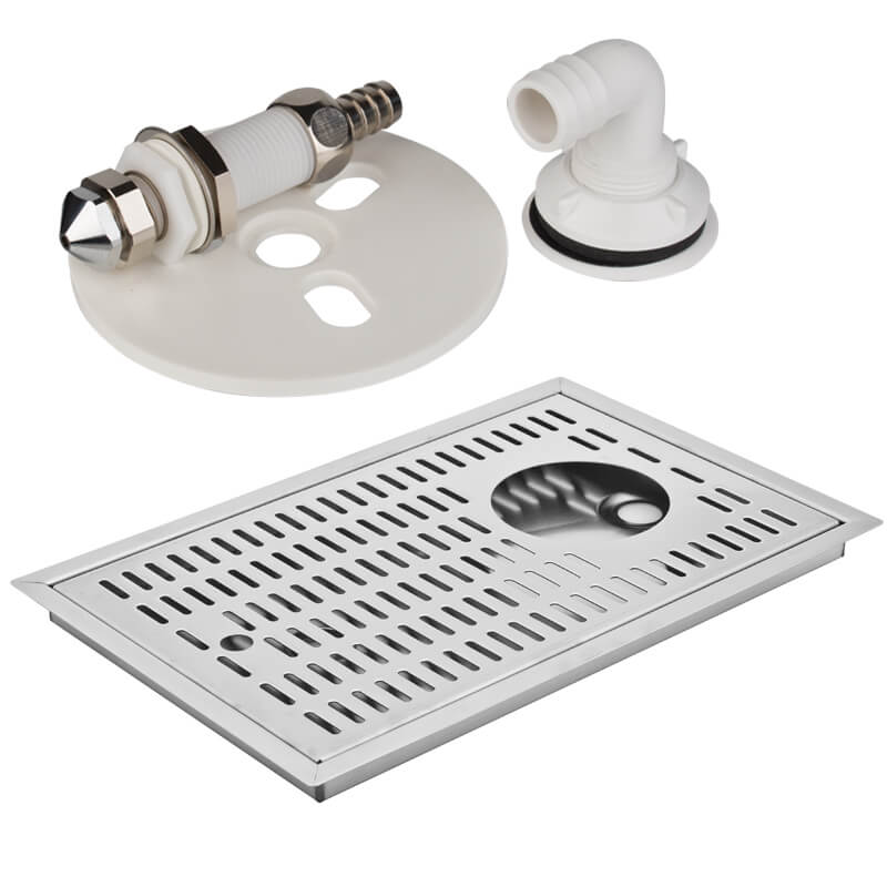 Built in Drip Tray with glass shower Built in Drip Tray with glass shower