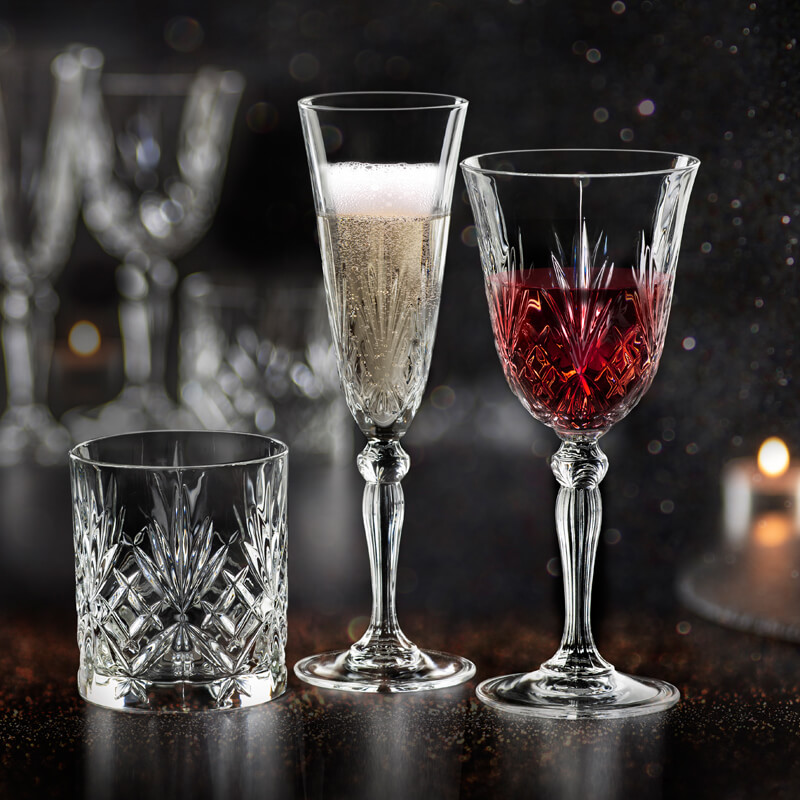 Glass set Melodia, RCR - 18-piece Glass set Melodia, RCR - 18-piece
